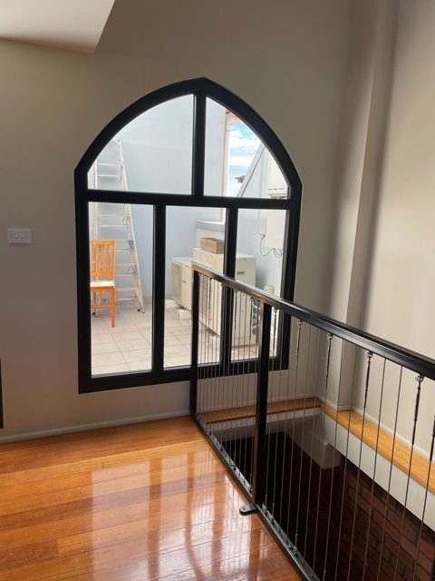 arched upvc windows