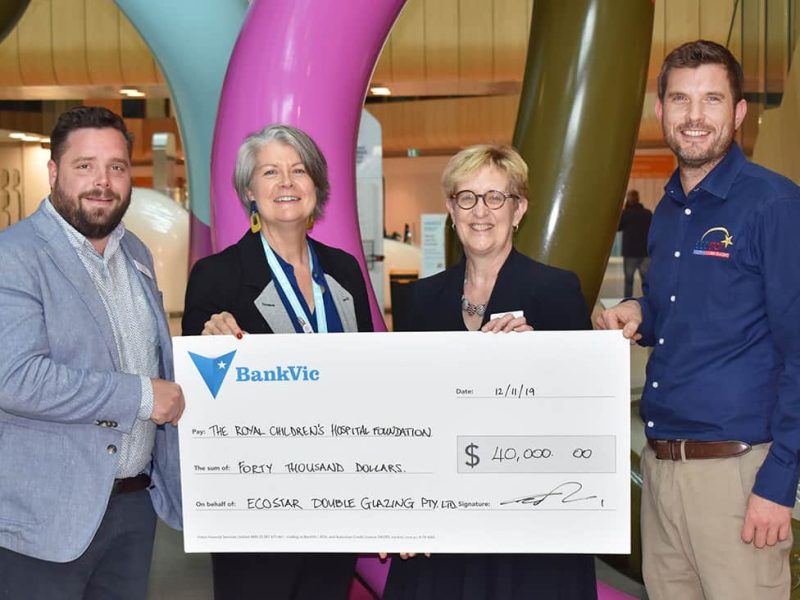 Ecostar Staff And Loyal Customers Help Raising Almost $1million For The Royal Children’s Hospital