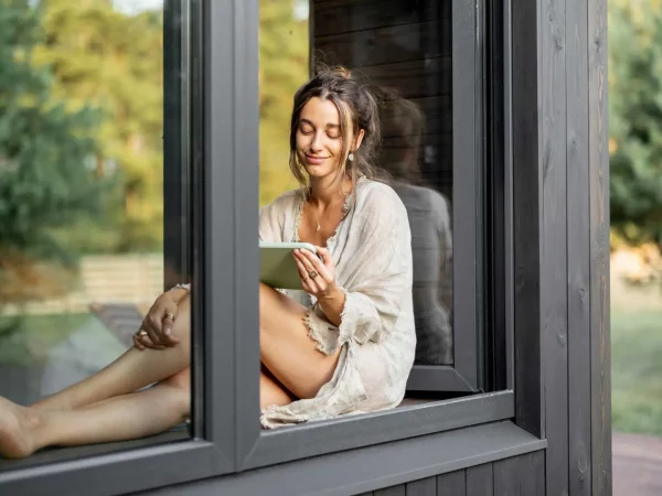 Double Glazed Windows in Summer