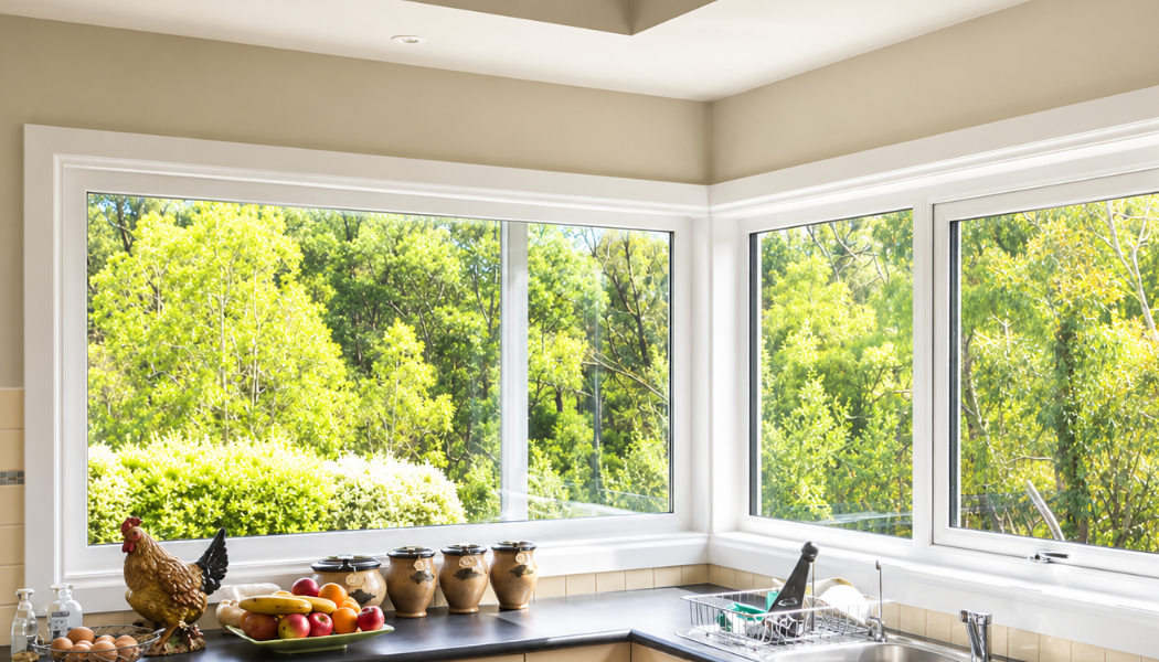 uPVC double glazed windows reducing condensation in Melbourne home